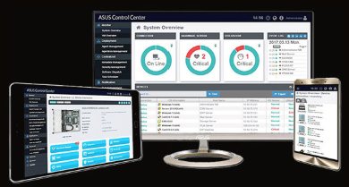 Centro de control en varios dispositivos